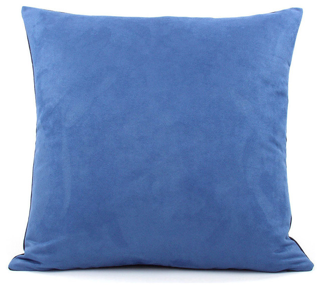 Urban Suede Throw Pillow - Contemporary - Decorative Pillows - by Chloe and Olive LLC