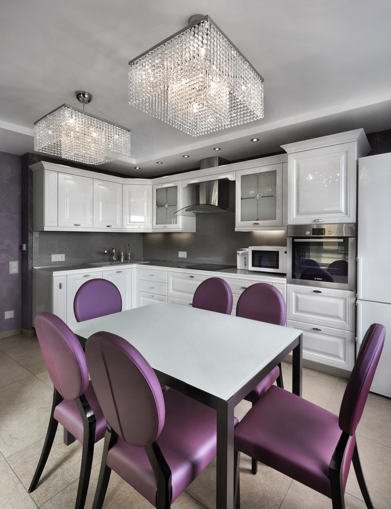Contemporary White Kitchen