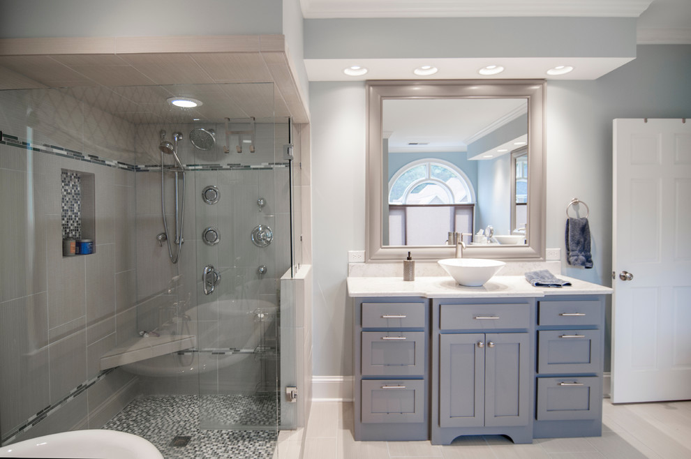 Master Bathroom  Transitional Bathroom  Charlotte  by 