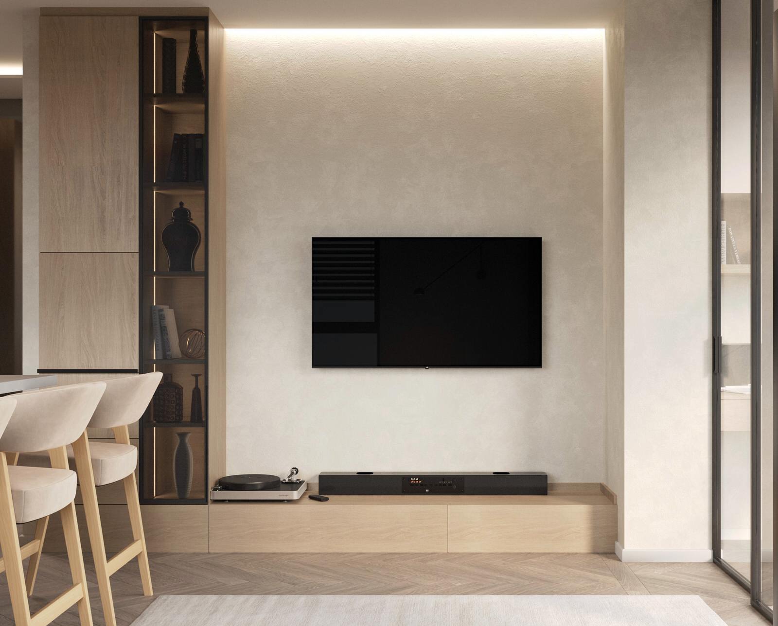 Минималистичная квартира с японской эстетикой