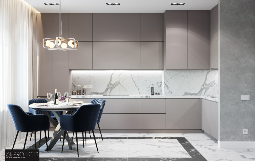 Дизайн-проект квартиры 103 м2 жк"покровский"