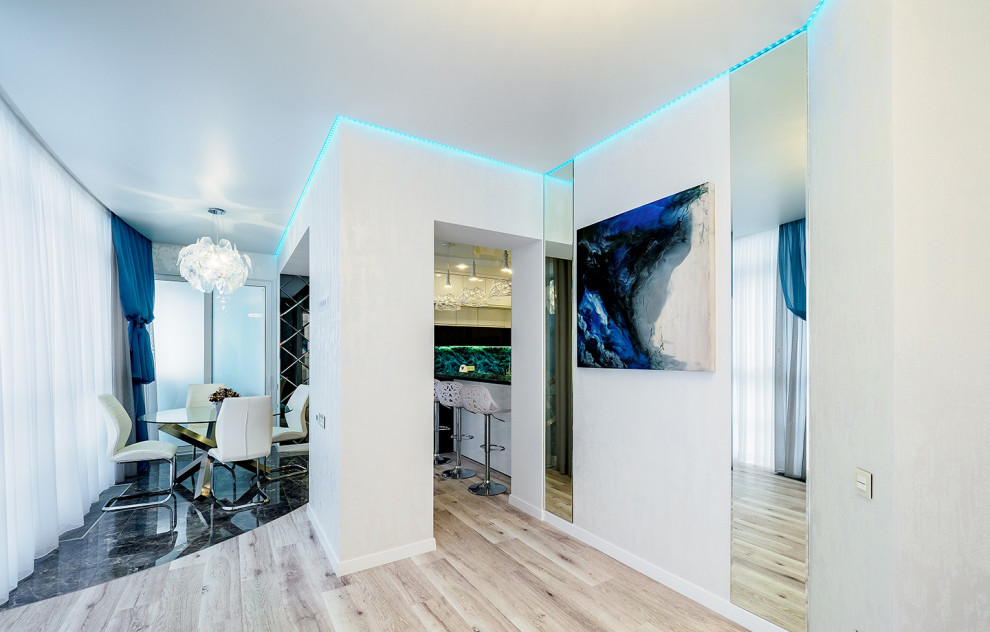 Дизайнерский ремонт квартиры-новостройки на Приморском проспекте