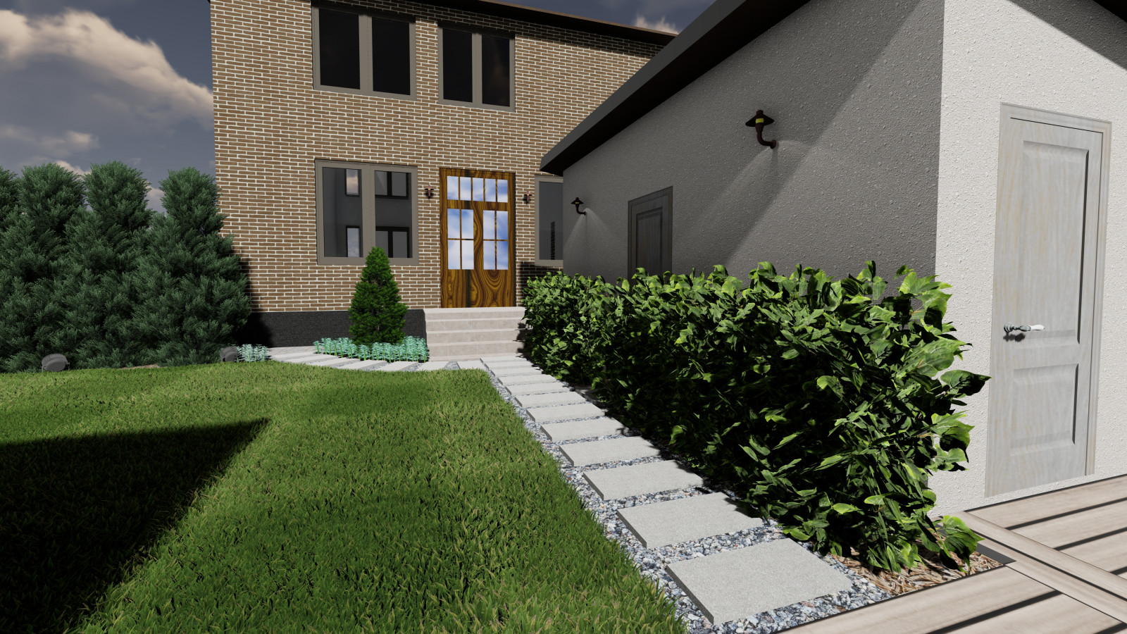 Частный сад г. Краснодар