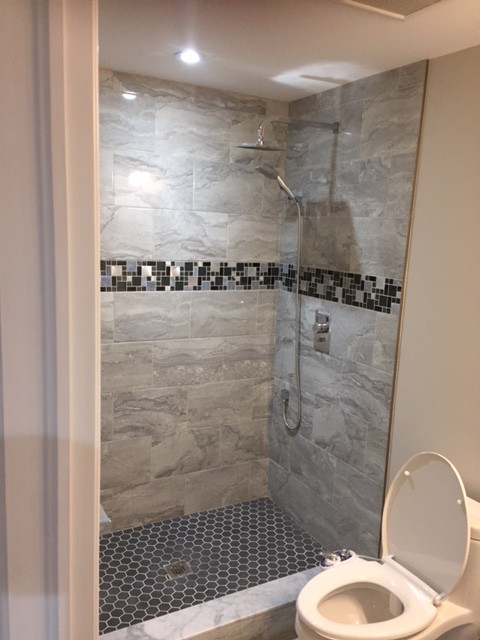 Basement Renovation - Mississauga, ON January 2017 - Before & After