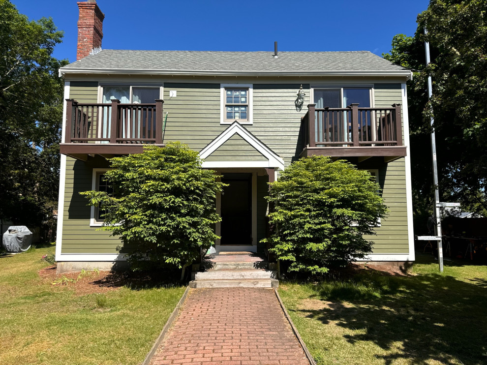 A front of a house