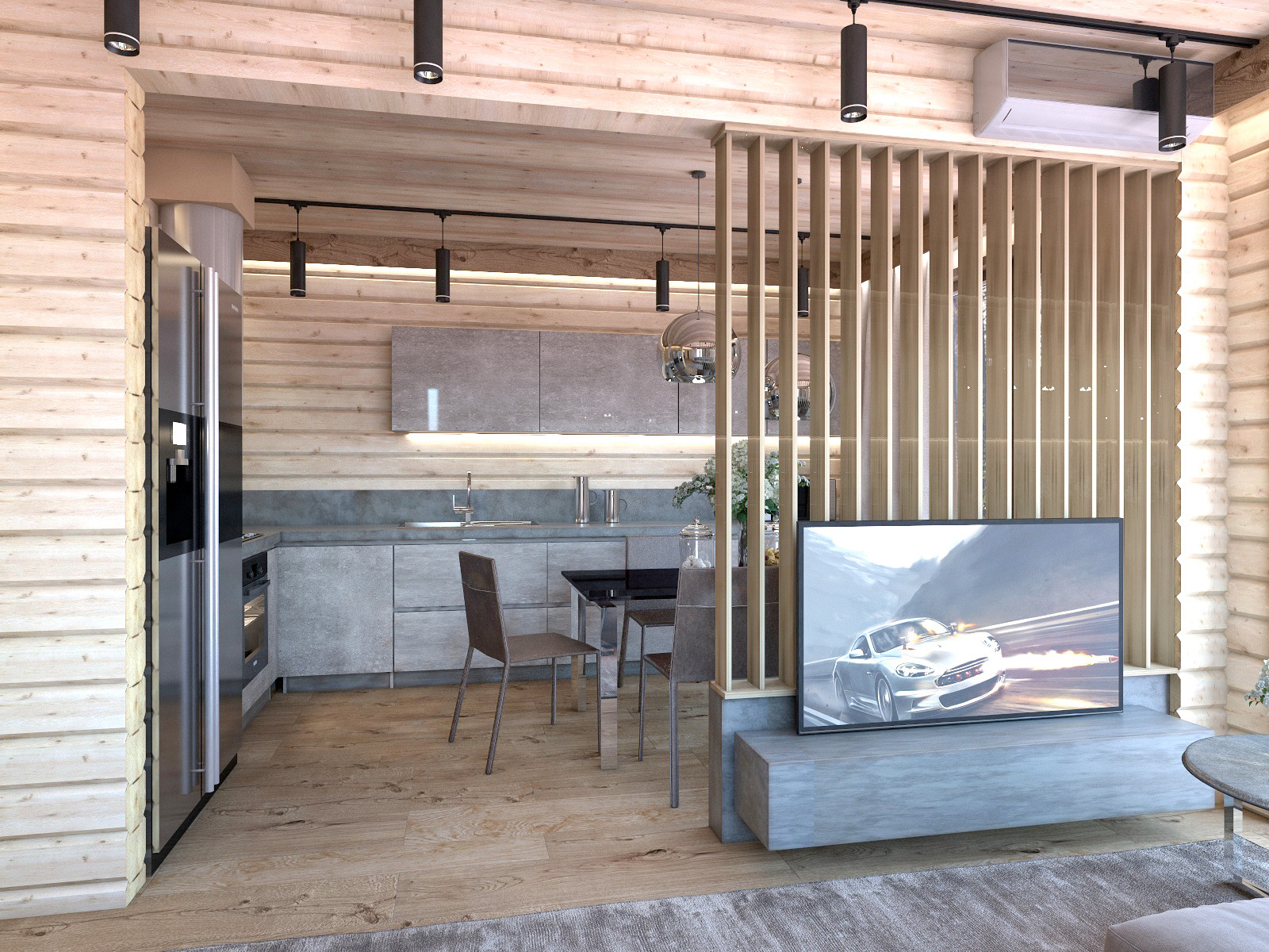 Дом из бруса