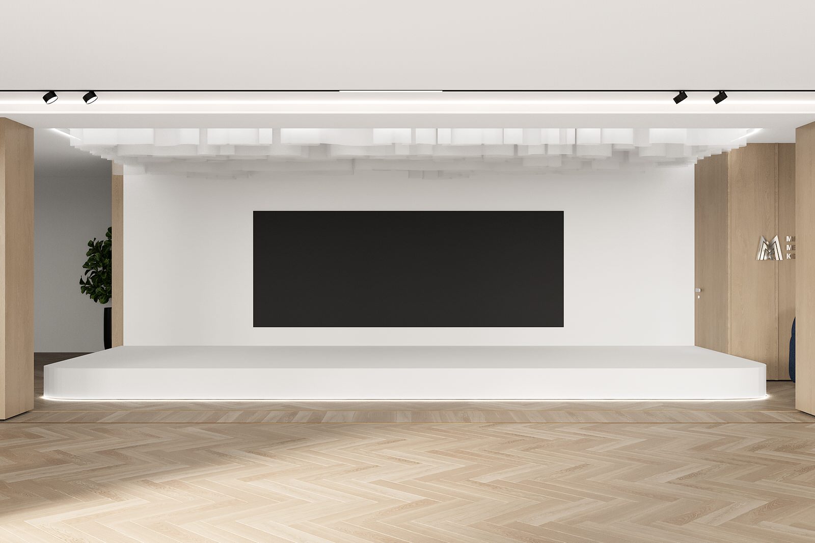 Дизайн проект банкетного зала