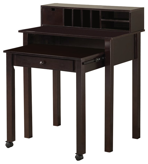 Coaster Nesting Computer Desk Transitional Desks And Hutches