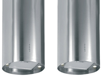 Island Range Hood Stainless Steel Round Chimney Island Range Hood Stainless Steel Round Chimney