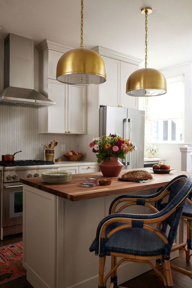 Modern Classic in the Avenues - Transitional - Kitchen - San Francisco ...