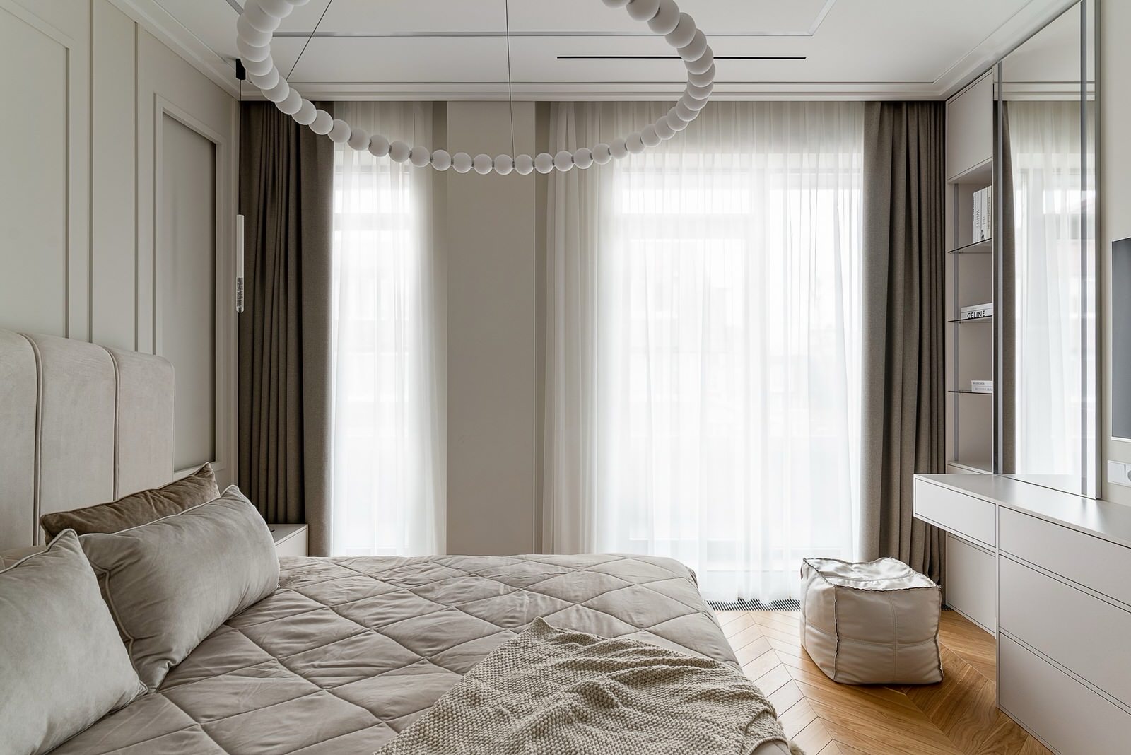 Реализованный дизайн проект квартиры в ЖК "Пряники"