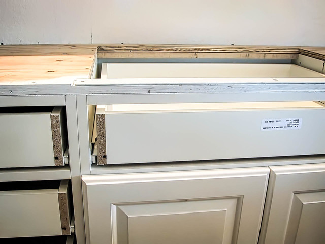 Corner Sink Makes Small Kitchen Function transitional