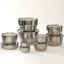Stainless Steel Locking Air-Tight Containers