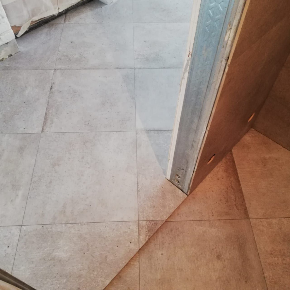 Идеальная укладка плитки!