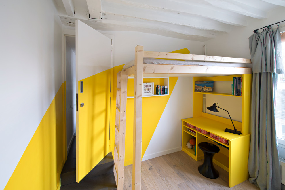 Fresque murale géométrique