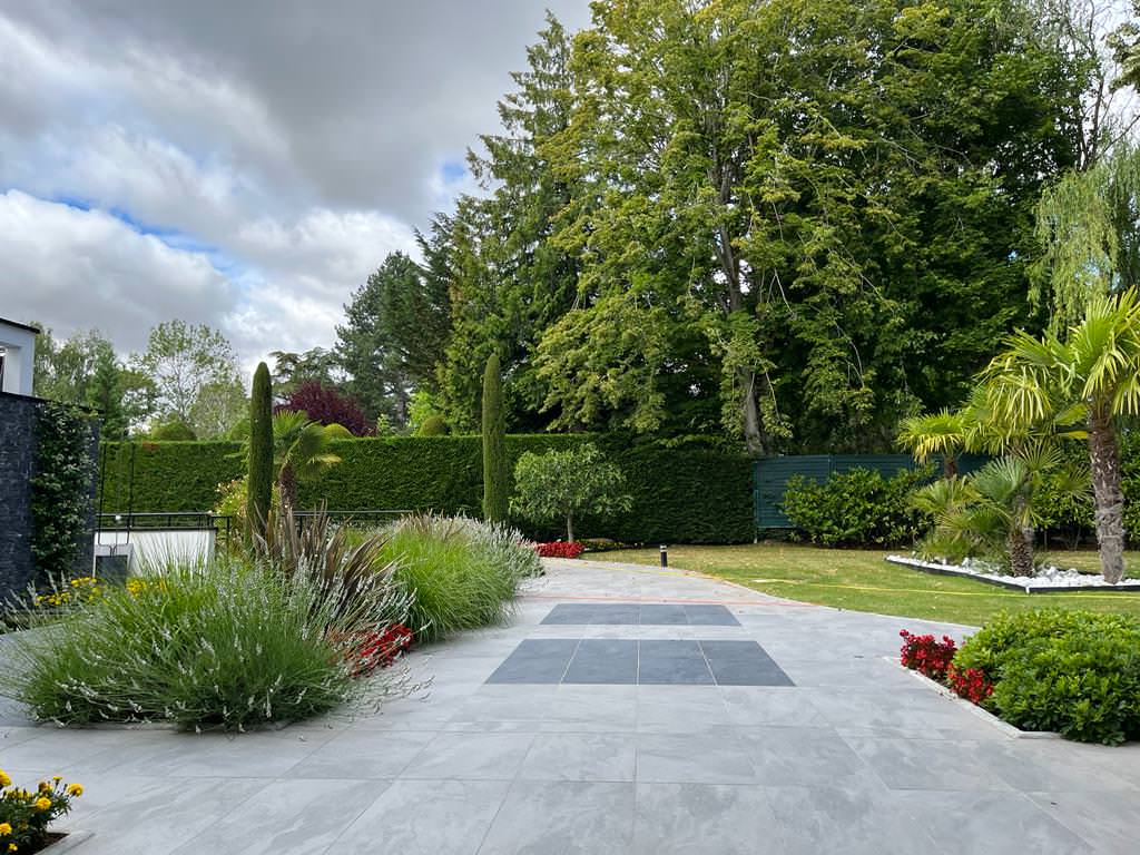 Jardin contemporain dans les Yvelines