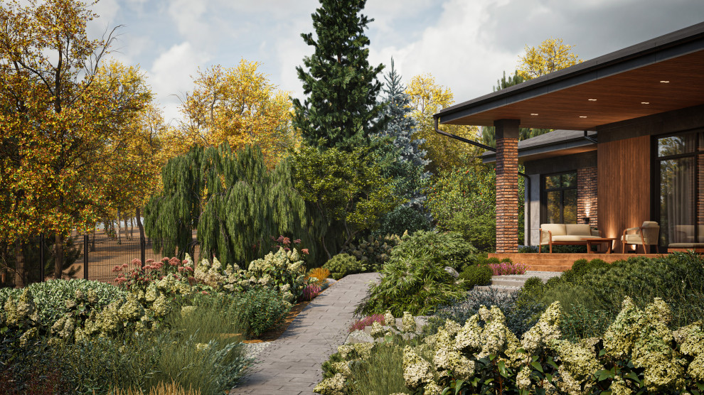 Прерий на берегу озера