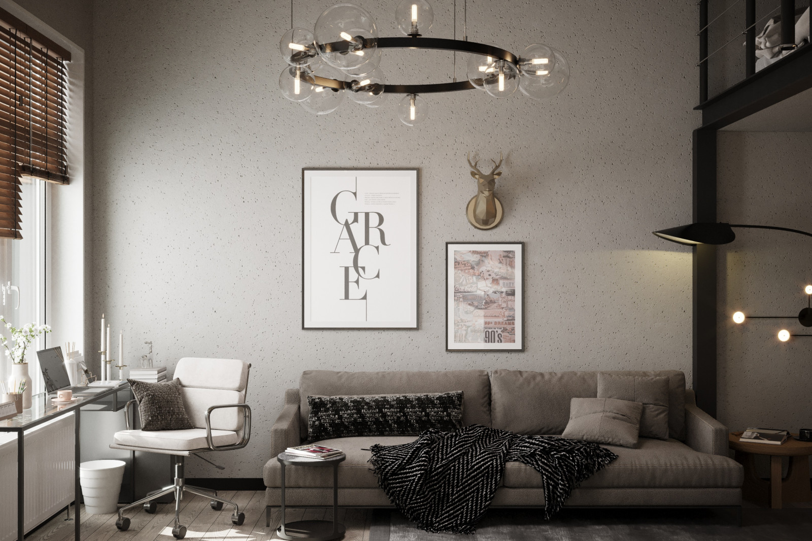 Двух-уровневая квартира