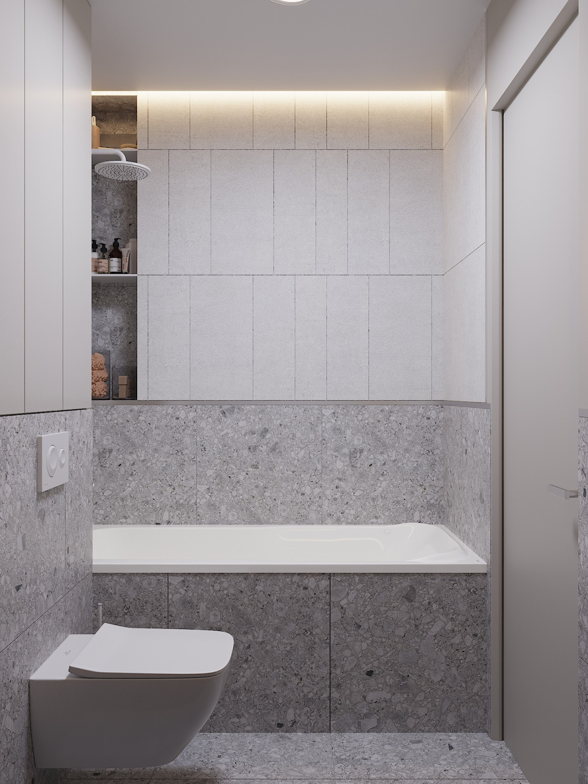 квартира с зеленым диваном