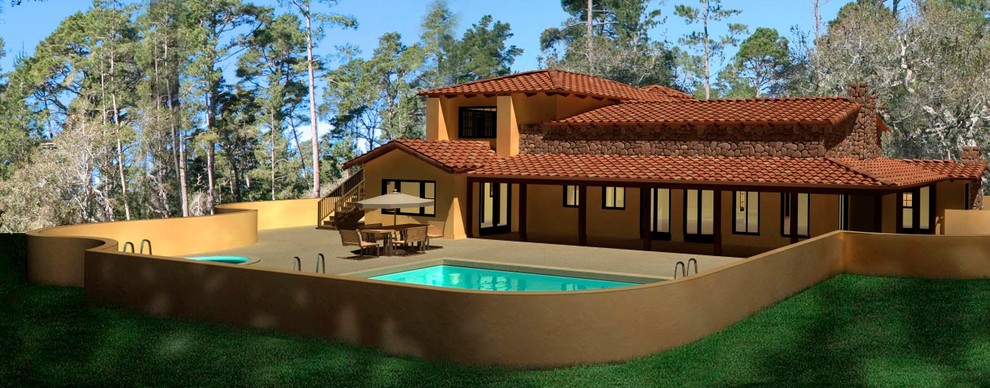 Cambria Tuscan Villa Rendering