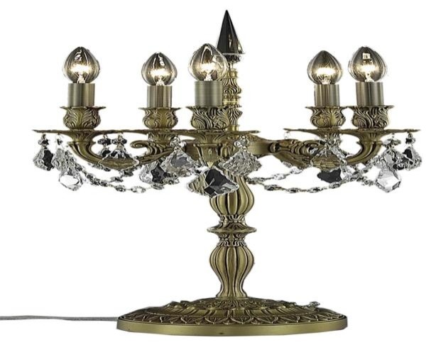Elegant Lighting 9205TL13FG/SA Table Lamp from the Rosalia Collection
