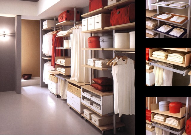 Shelving System moderne-armoire-et-dressing