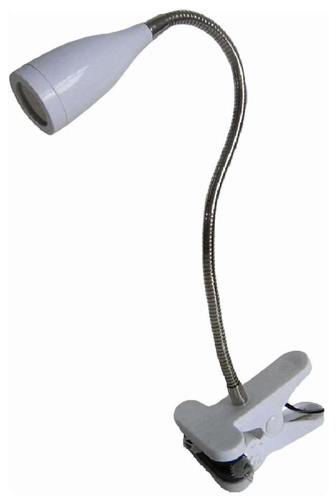 Limelights Flexible Gooseneck LED Clip Light Desk Lamp - Contemporary -  Desk Lamps - by Virventures | Houzz