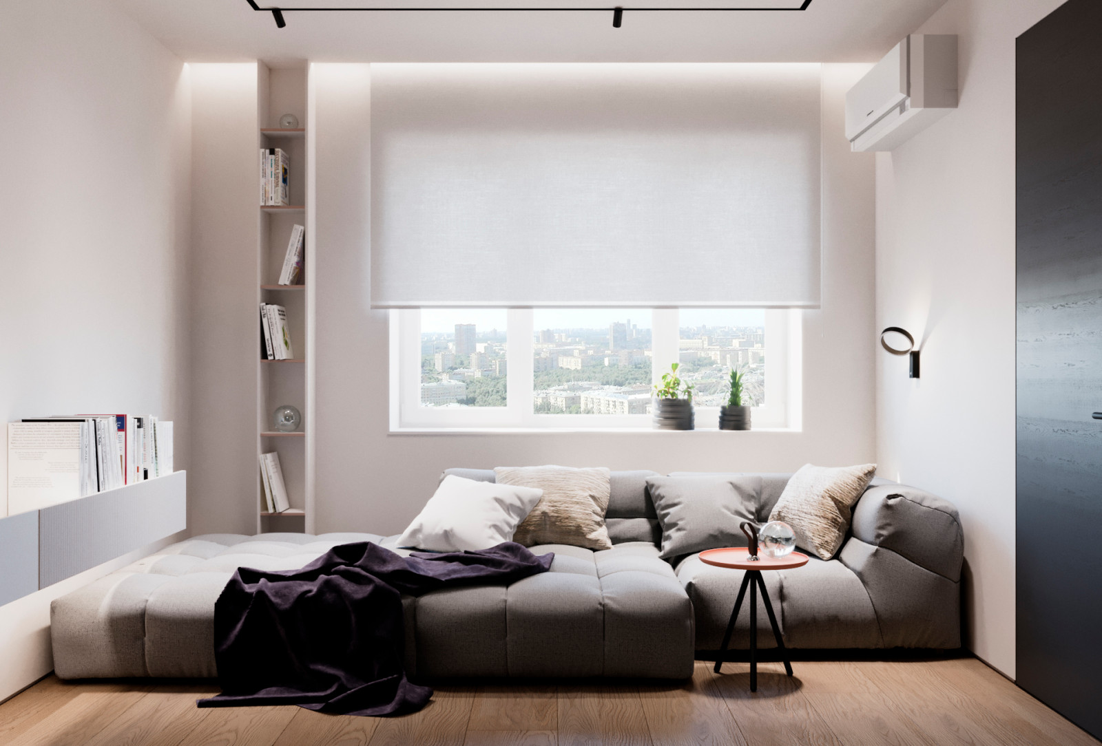 Черно-белая квартира