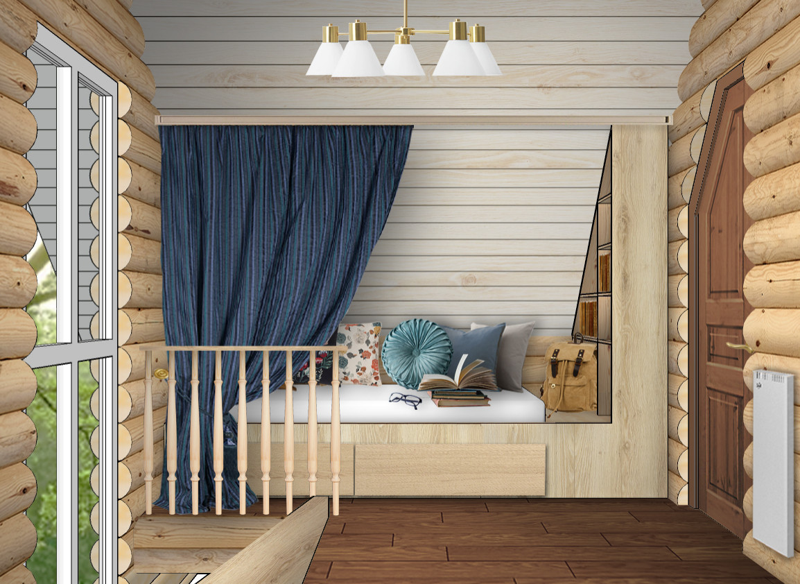 Дача в русском стиле