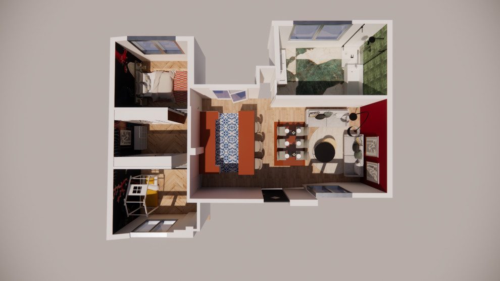 HERBLAY | Projet Malta, plain-pied de 70m²