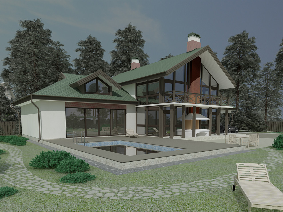 Дом в Ленинградской области