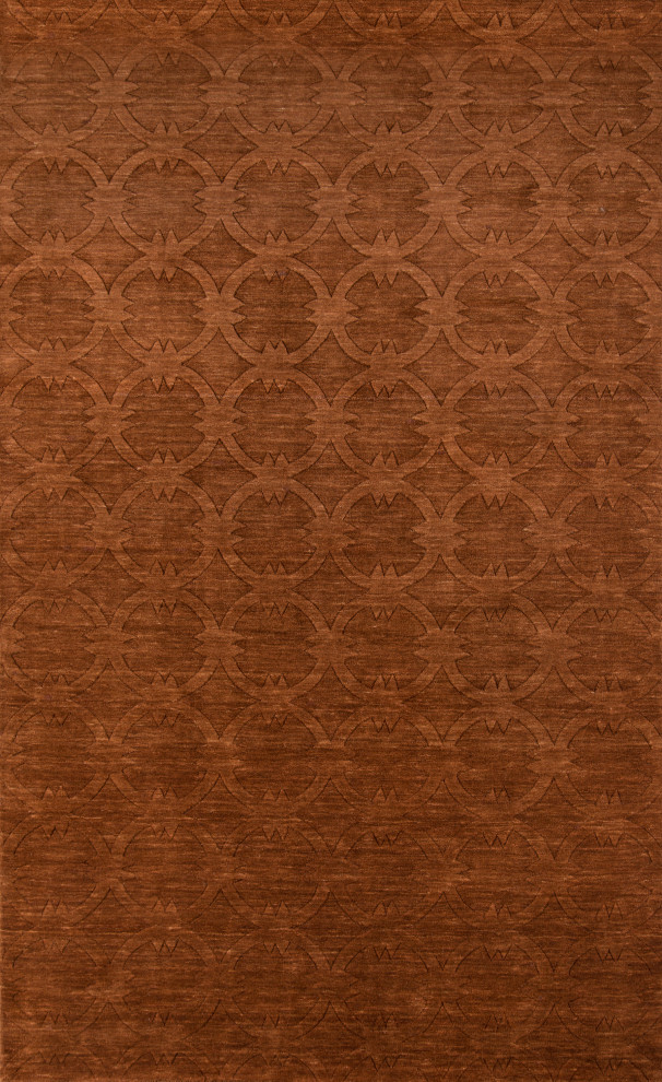 Gramercy Hand-Loomed Rugs, Copper, 7'6"x9'6"