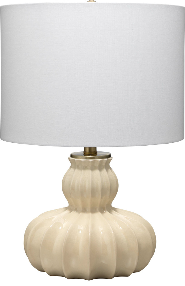 Buttercream Table Lamp Transitional Table Lamps by HedgeApple Houzz