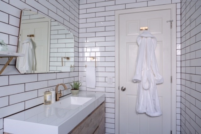 Bonnell Bathroom | Parker, CO | Serene Tropical Bathroom Renovation