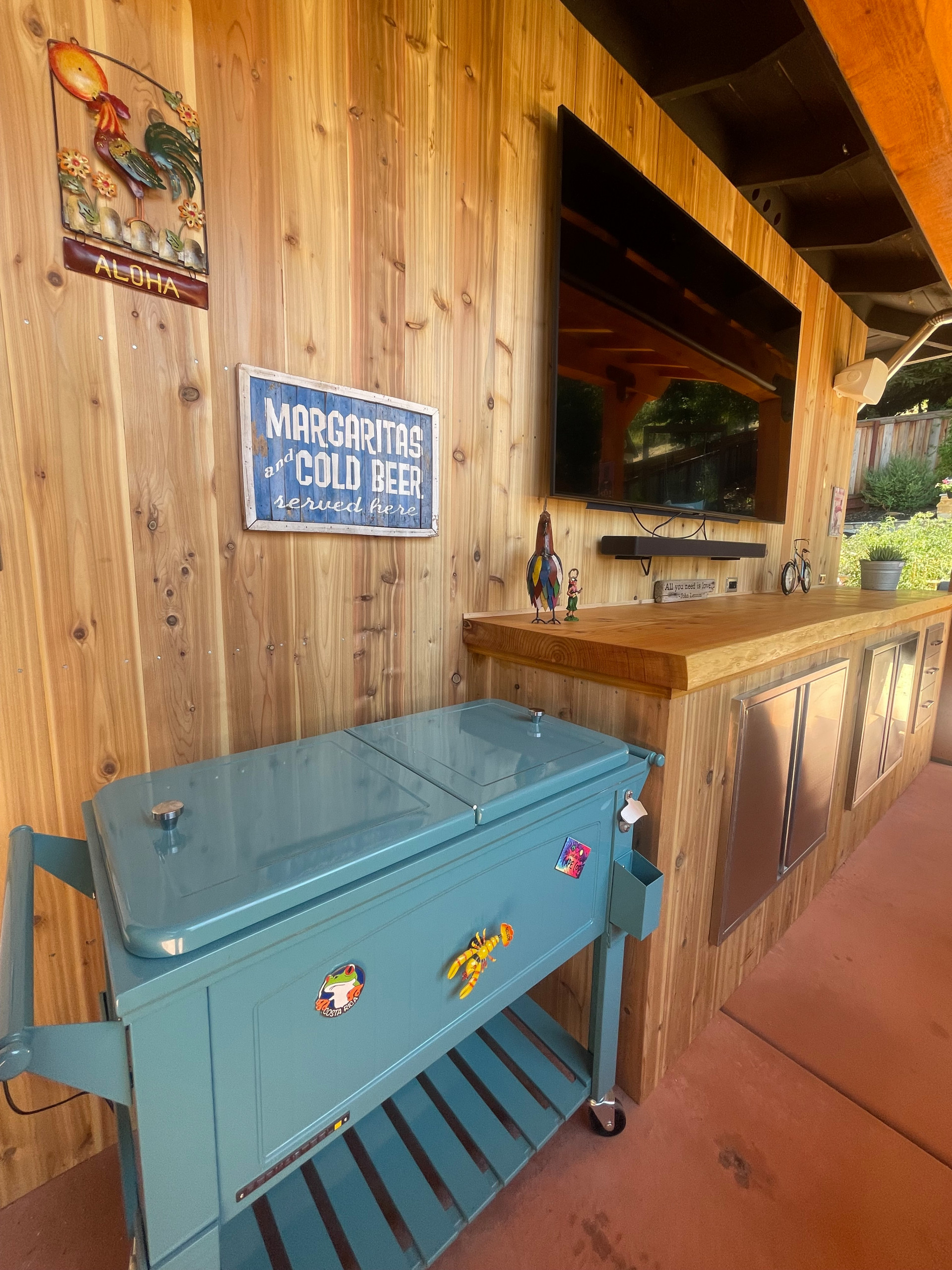 Brunson outdoor bar
