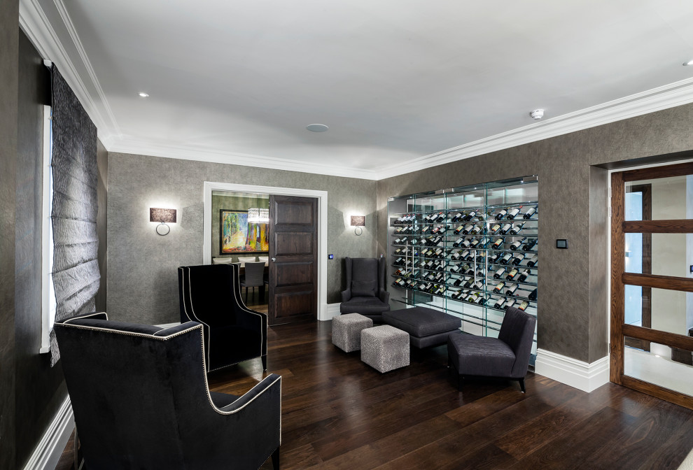 New Build - Whole Home Automation - Transitional - Wine Cellar - by ...
