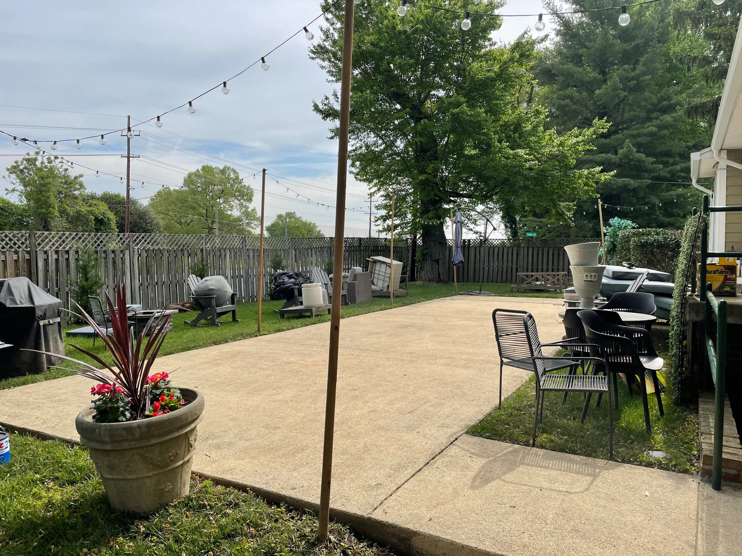 Patio powerwash