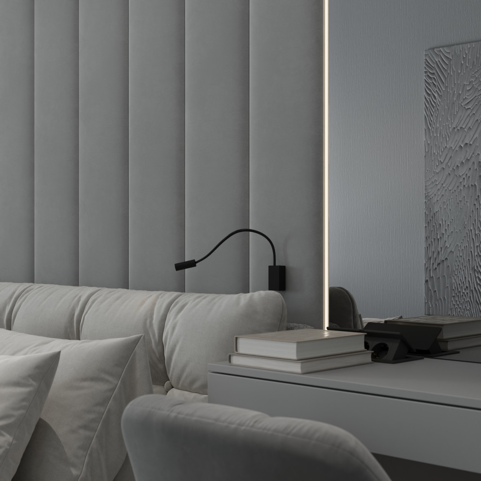 Проект квартиры для молодой семьи в Екатеринбурге. Спальня