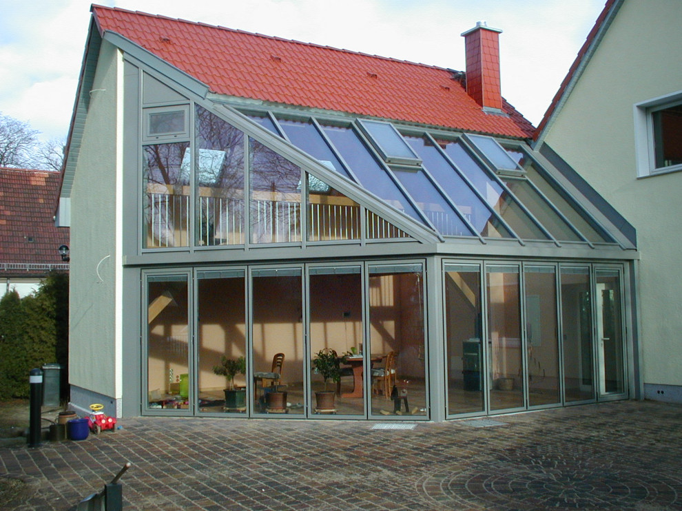 Moderner Wintergarten