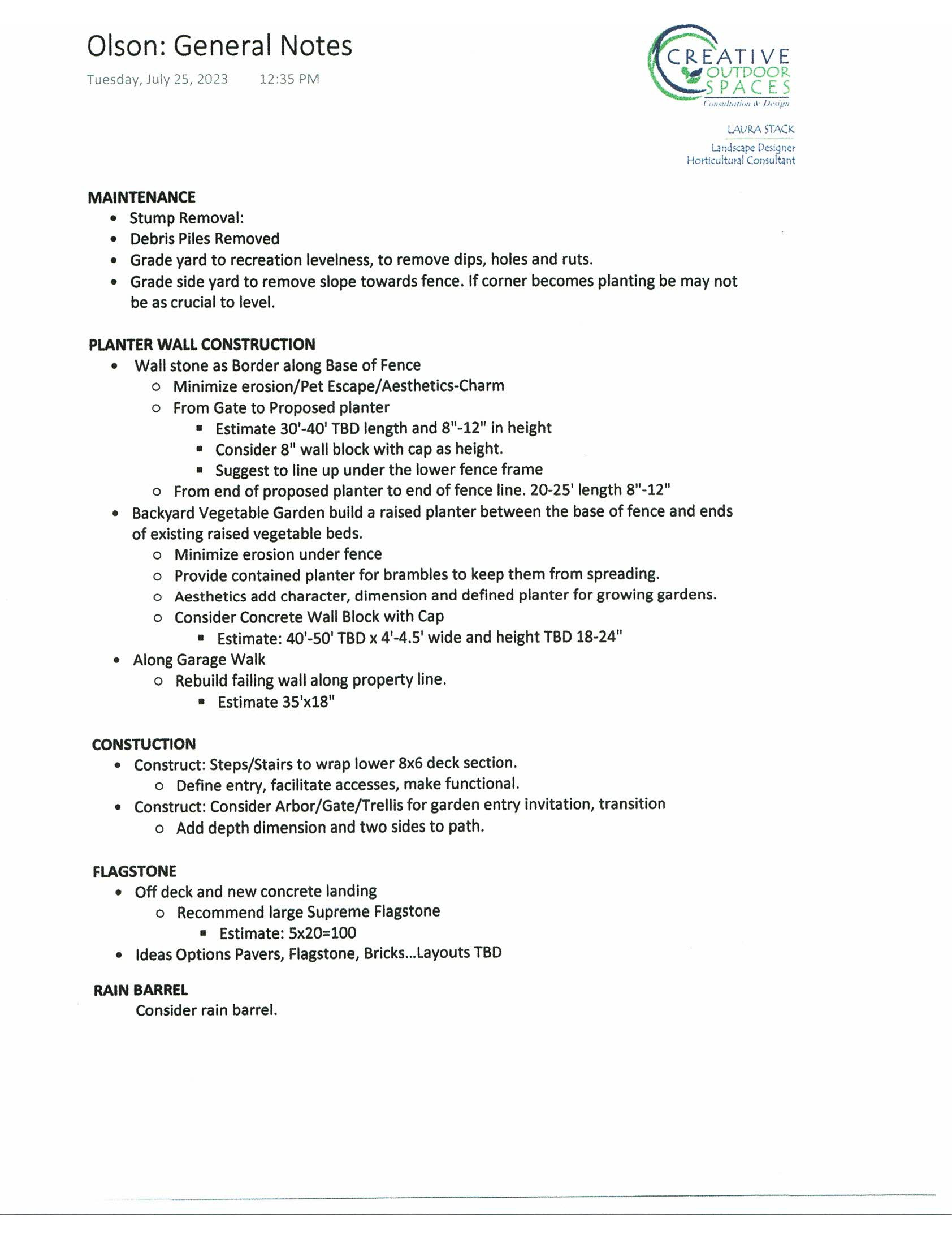 "DIY" Client Task Outline