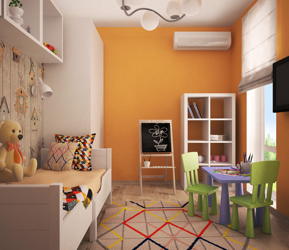 Дизайн-проект детской в квартире в Волгограде