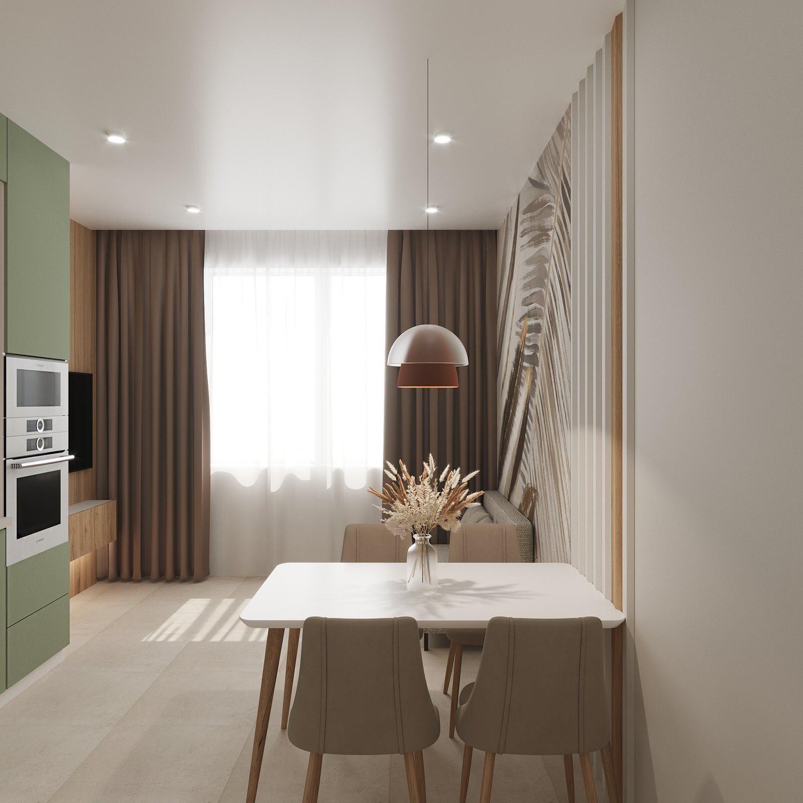 Трёхкомнатная квартира в Москве