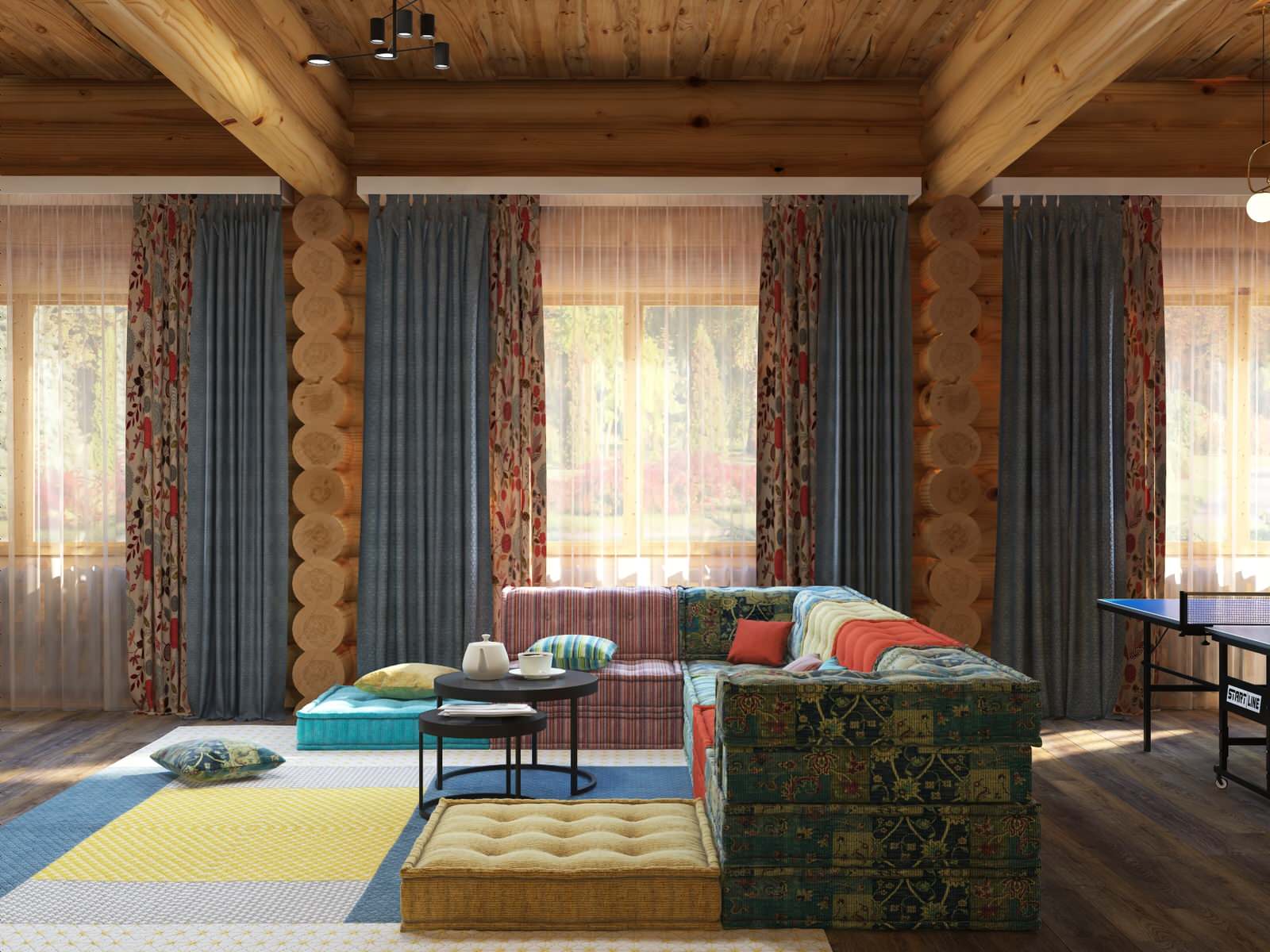 Деревянный дом на Новой Риге