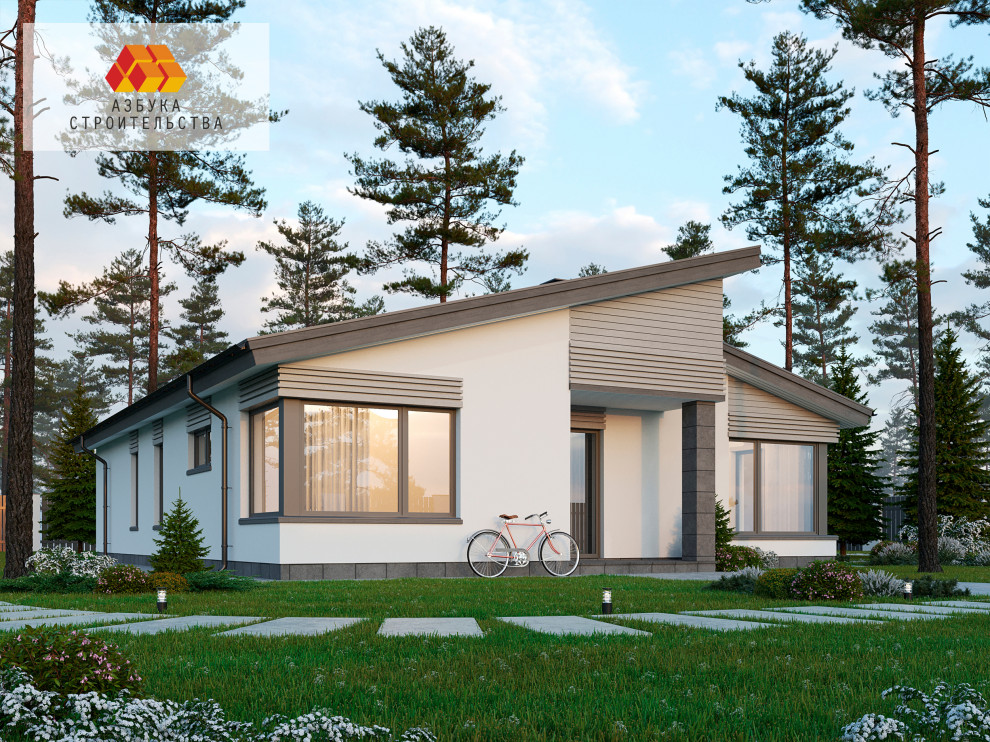 Одноэтажный проект дома АБ-134