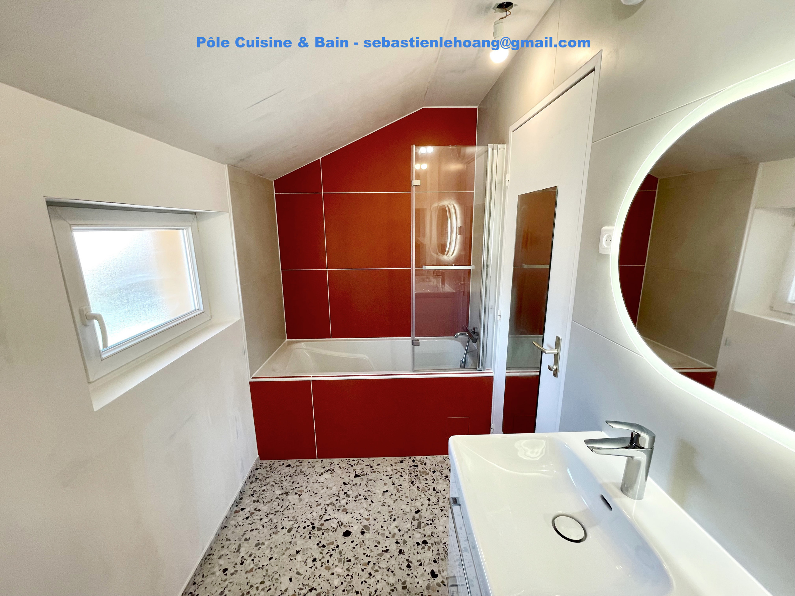 Montigny-le-Bretonneux - SALLE DE BAIN FAMILIALE: Rénovation complète - ambiance