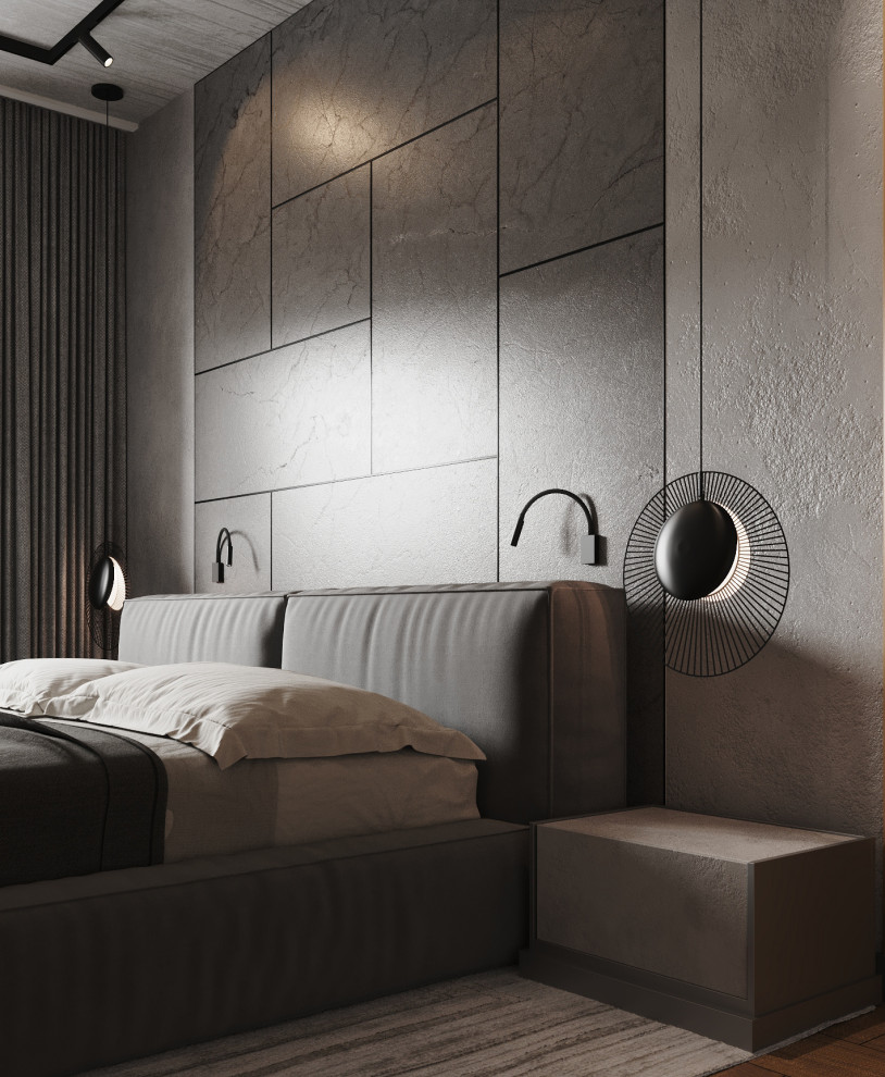 Современный загородный  дом в стиле минимализм