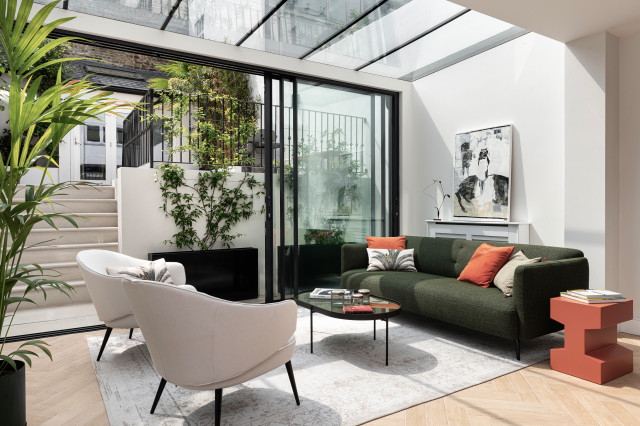 Fulham Broadway contemporary-living-room