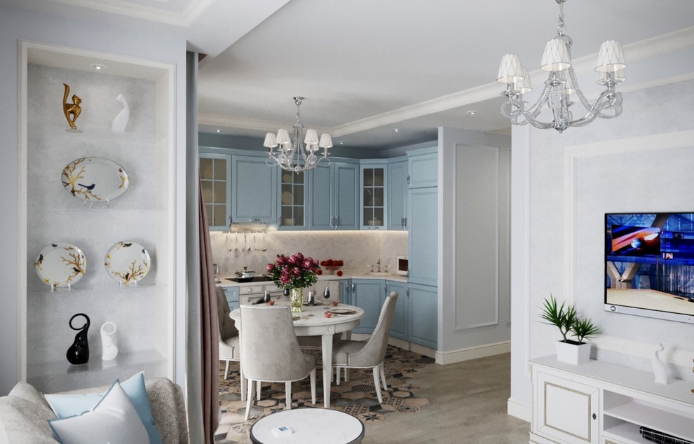 Дизайн-проект интерьера квартиры в ЖК "Тринити"