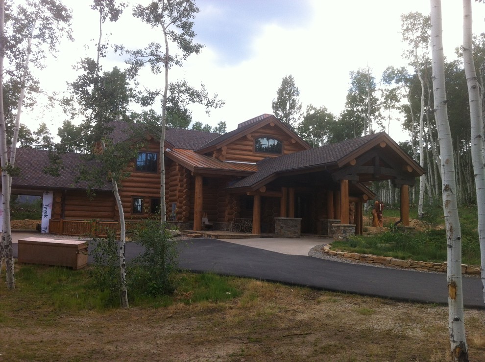 Kremlin Ranch Log Home Build