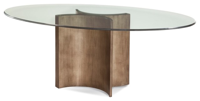 Bassett Mirror Thoroughly Modern Symmetry Dining Table